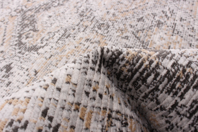 Leandra Taupe/grey Rug 6'7\" X 9'6\" Area Rug