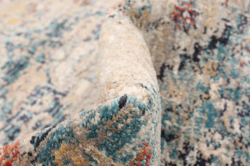 Bolivar Bijar Multi Colour Area Rug - 5'0\" x 8'0\"