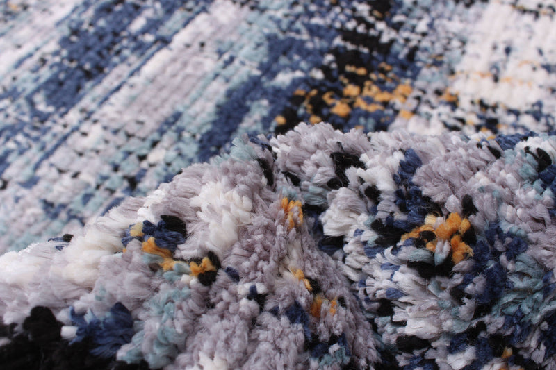 Paloma Marble Blue Area Rug - 8'0\" x 10'0\"