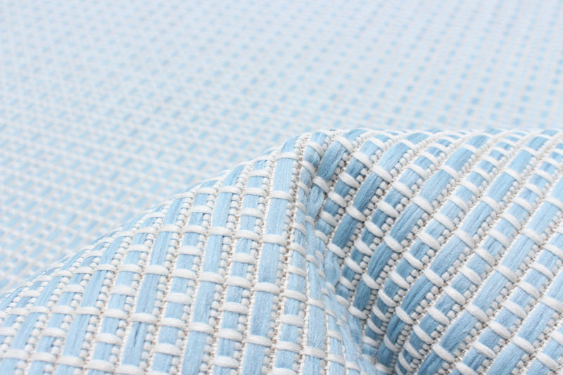 Neisha Classic Light Blue Rug 6'7\" X 9'6\" Area Rug