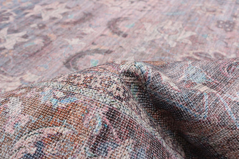 Boann Grey/blue Rug 5'3\" X 8'0\" Area Rug