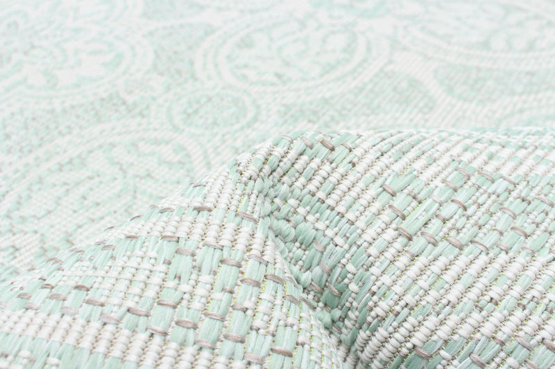 Neisha Traditional Mint Rug 6'7\" X 9'6\" Area Rug