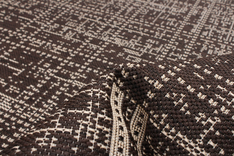 Joni Chocolate Area Rug - 4'4\" X 6'5\" 