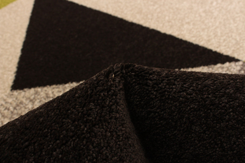 Hadley Grey / Green 6'7\" x 9'6\" Area Rug