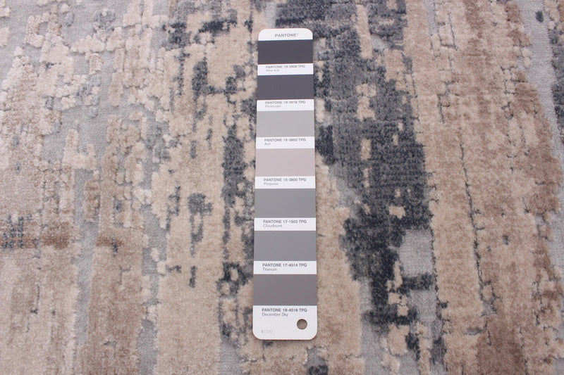 Hanifah Grey Rug 6'7\" X 9'6\" Area Rug