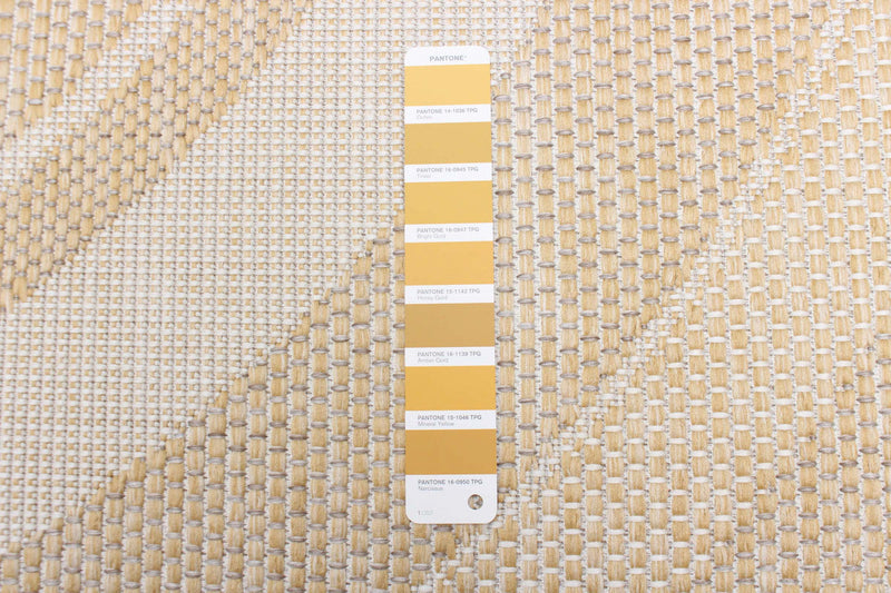 Neisha Modern Gold Rug 5'3\" X 7'3\" Area Rug