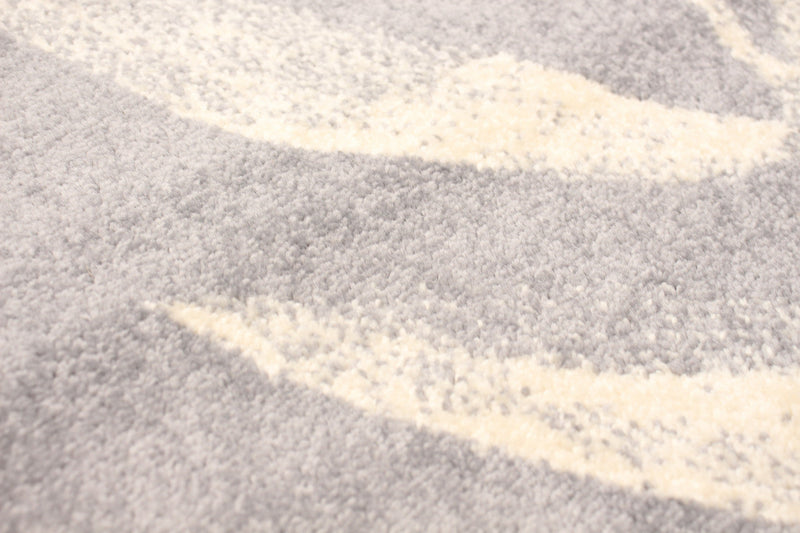 Palta Silver-Anthracite Area Rug - 3'11\" x 5'7\"
