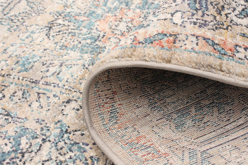 Bolivar Yalameh Blue -Grey Area Rug - 5'3\" x 7'6\"