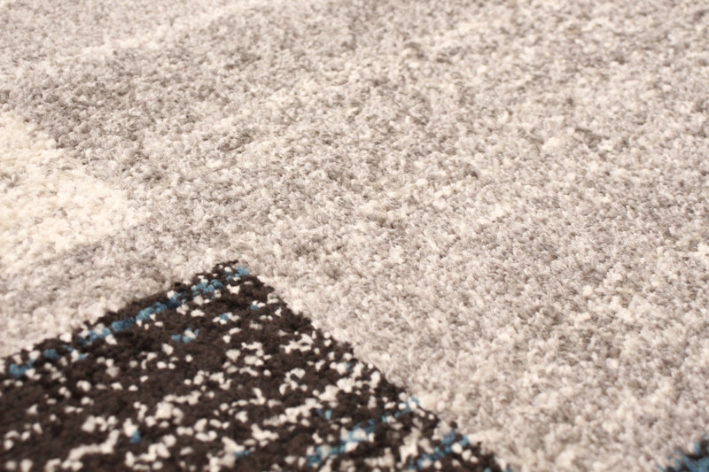 Aya Grey-Blue Area Rug - 5'3\" x 7'3\"