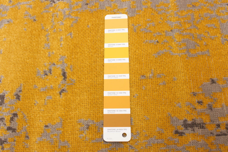 Mariam Yellow 6'7\" x 9'6\" Area Rug