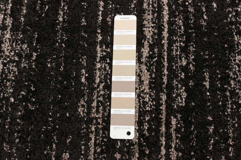 Vera Harmony Black Area Rug - 7'10\" x 10'5\"