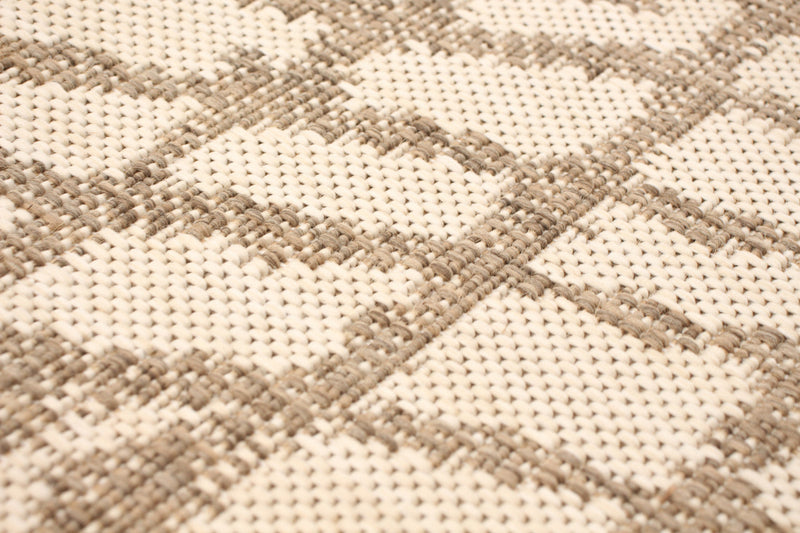 Sadie Safari Champagne-Taupe Area Rug - 7'10\" x 10'2\"
