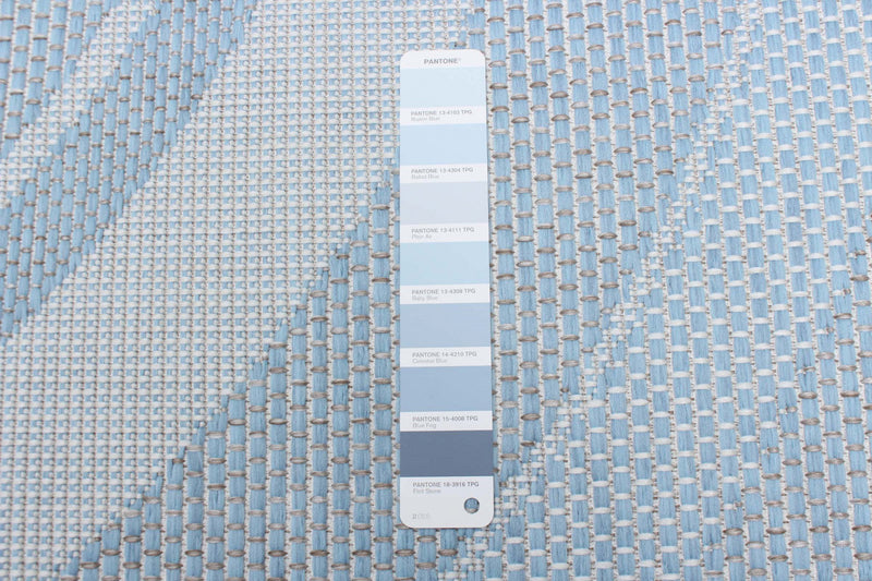 Neisha Modern Light Blue Rug 5'3\" X 7'3\" Area Rug