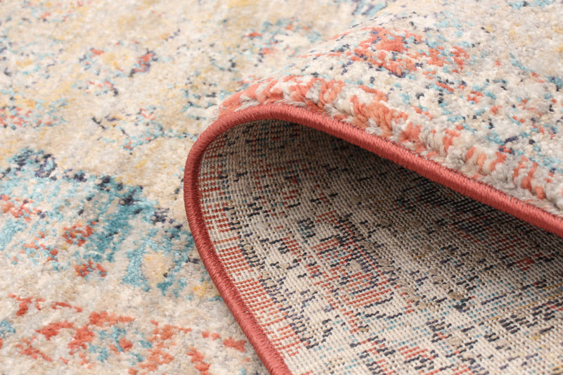 Bolivar Bijar Multi Colour Area Rug - 5'3\" x 7'6\"