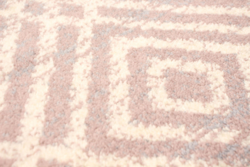 Electra Silver-Rose Area Rug - 3'11\" x 5'7\"
