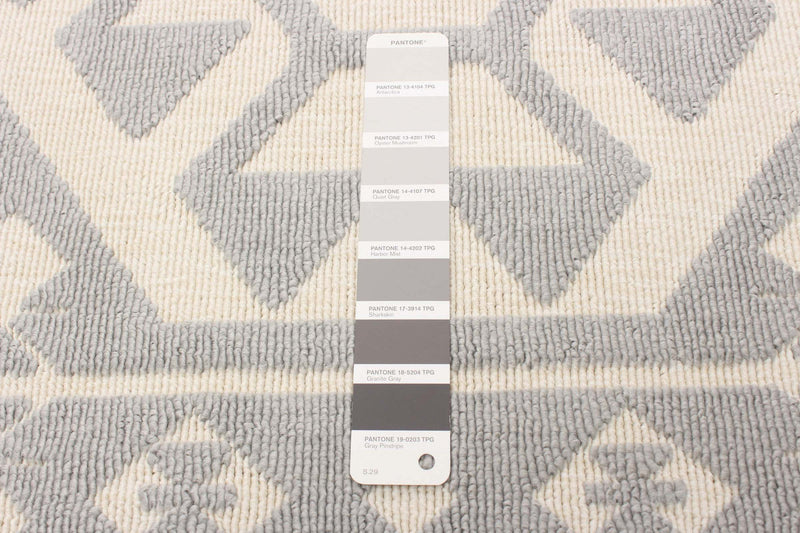 Gaia Light Grey 3'11\" x 5'7\" Area Rug