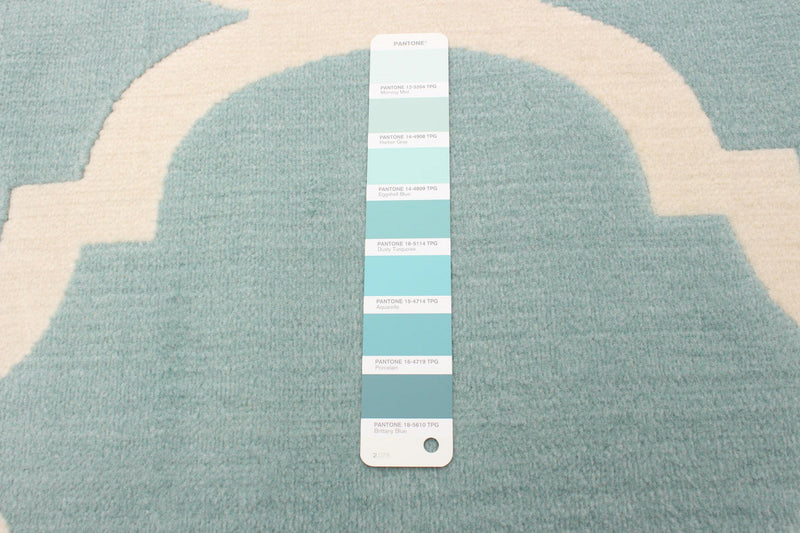 Aliya Aqua 3'11\" x 5'7\" Area Rug