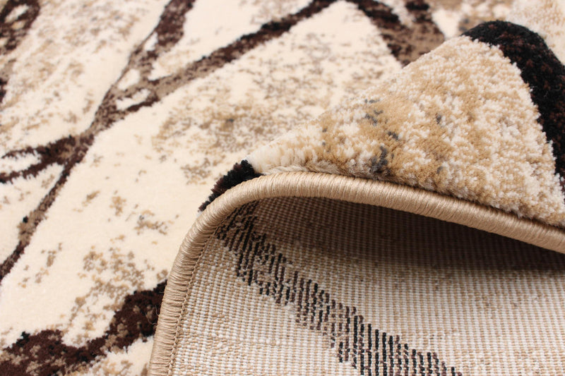 Cherokee Chocolate, Gold Area Rug - 7'10\" X 10'2\" 