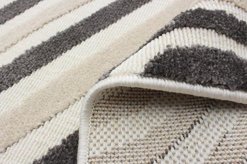 Nikkos Taupe 2'8\" x 4'11\" Area Rug