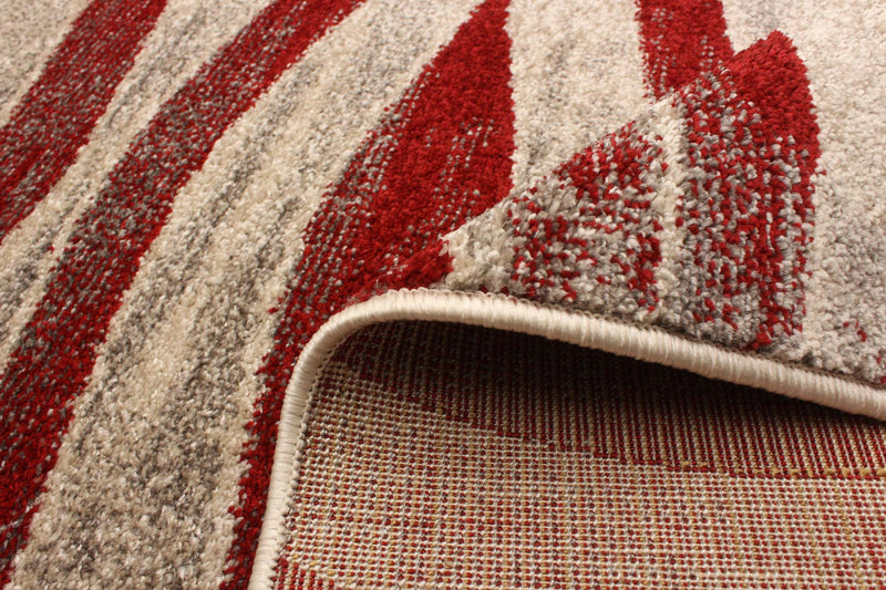 Arusha Ivory / Red 6'7\" x 9'6\" Area Rug