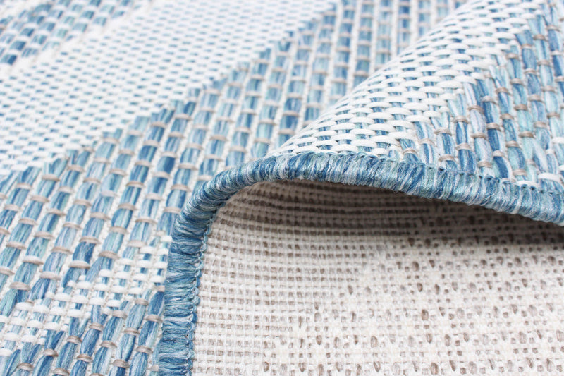 Neisha Modern Blue Rug 5'3\" X 7'3\" Area Rug