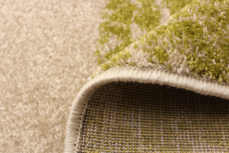 Ellegance Ivory / Green 3'11\" x 5'7\" Area Rug