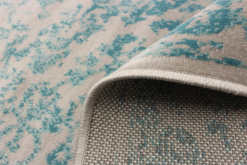 Corinne Aqua 5'3\" x 7'7\" Area Rug