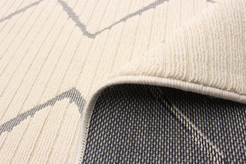 Kimi Ivory 6'7\" x 9'6\" Area Rug