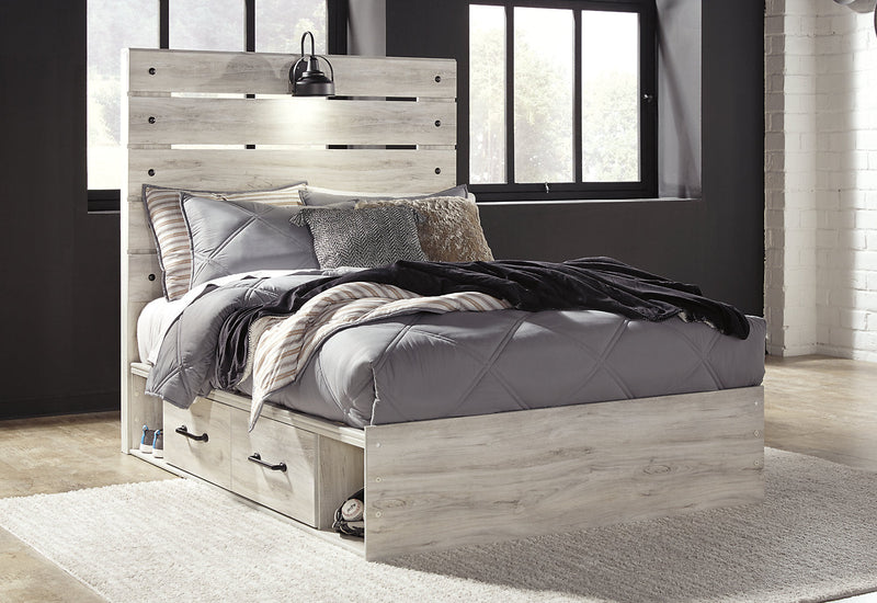 Abby Full Side Storage Bed
