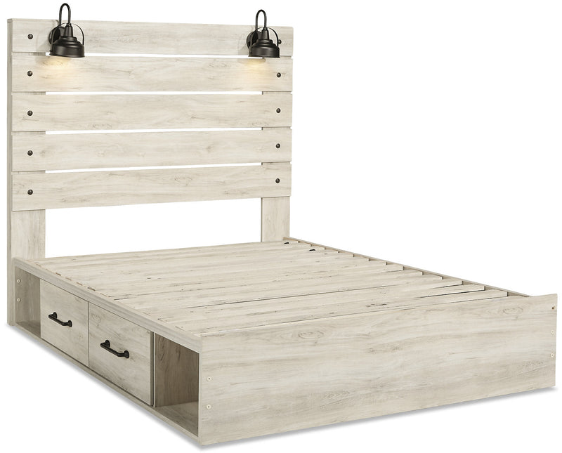 Abby Queen Side Storage Bed