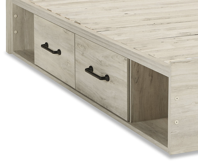 Abby Queen Side Storage Bed