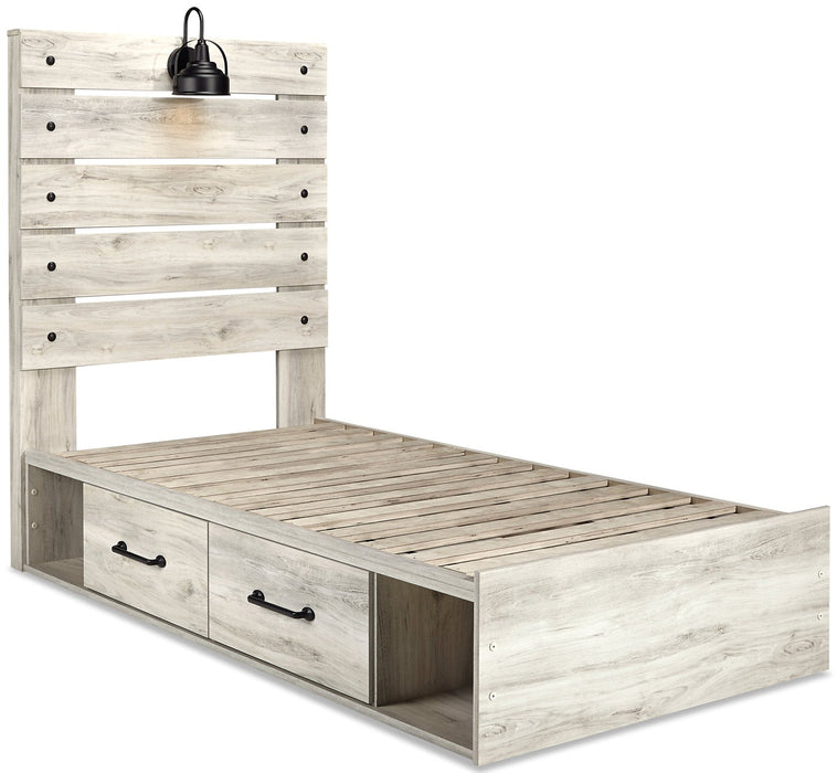 Abby Twin Side Storage Bed