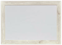 Abby Bedroom Dresser Mirror - White 