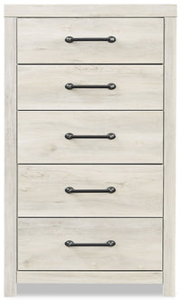 Abby Bedroom Chest of Drawers, 5-Drawer, 31.7