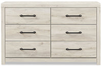 Abby Bedroom 6-Drawer Dresser, 58.7