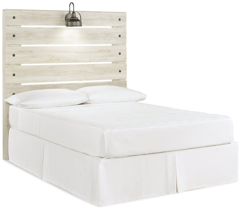 Abby Full Headboard - White