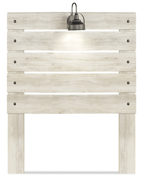 Abby Full Headboard - White