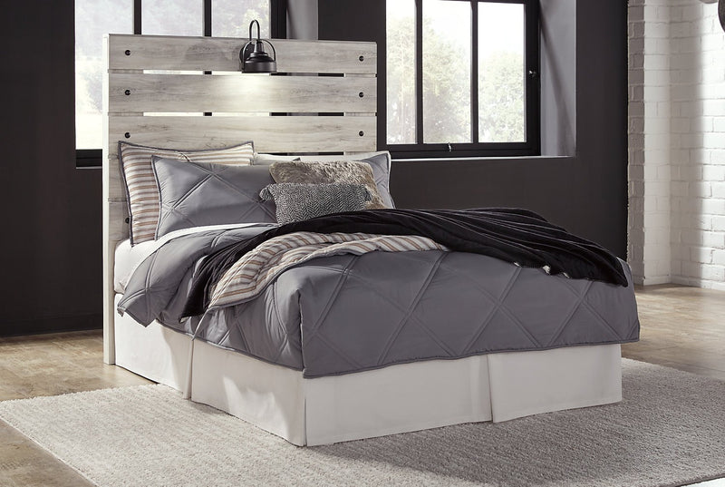 Abby Full Headboard - White