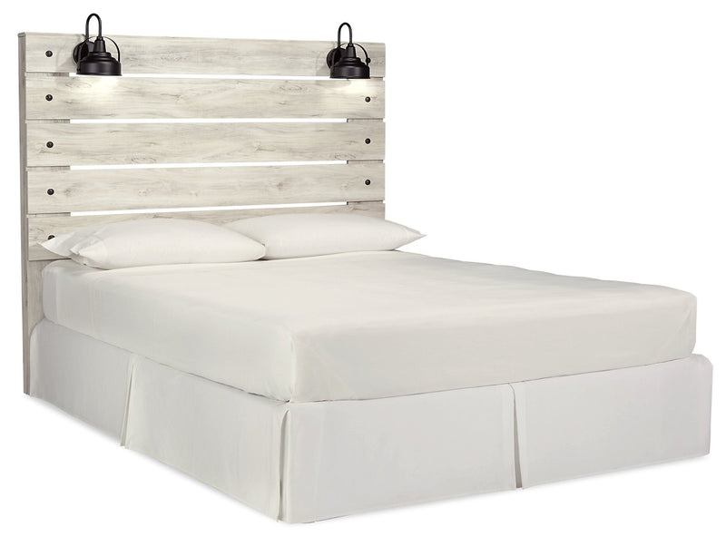 Abby King Headboard - White