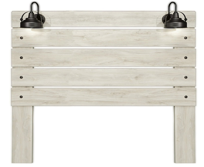 Abby King Headboard - White