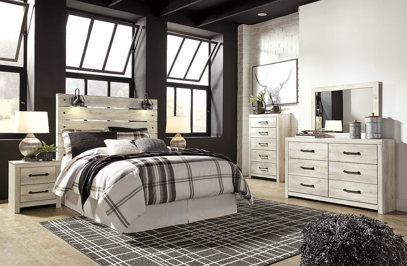 Abby Queen Headboard - White