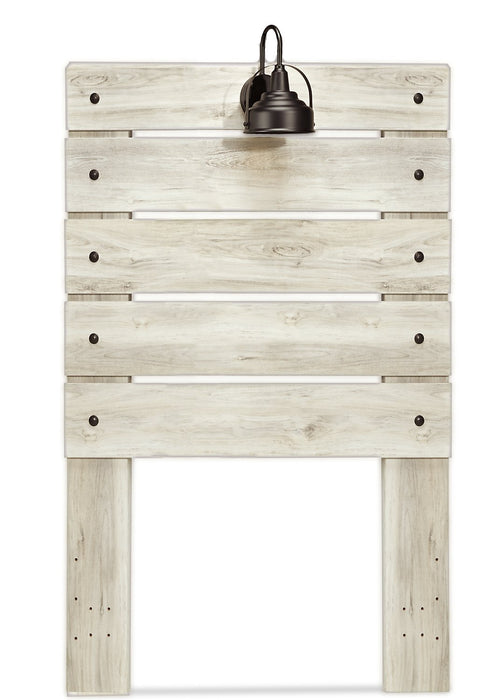 Abby Twin Headboard - White