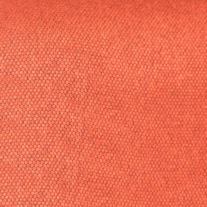 Aimy Linen-Look Fabric Accent Chair - Orange