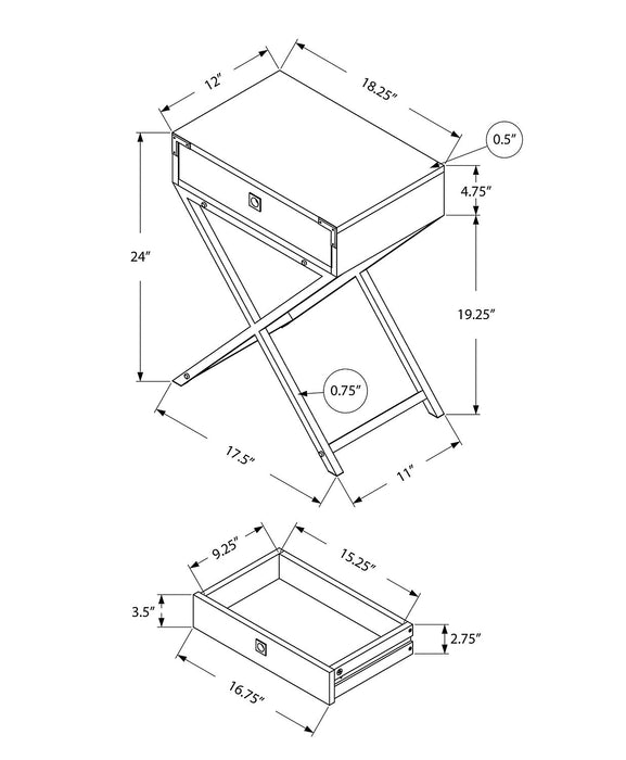 Alana Wood Accent Table