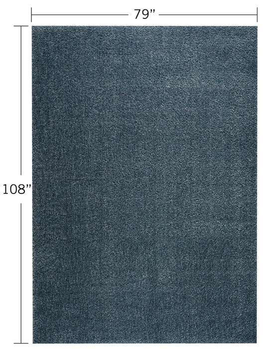 Ankara Blue Area Rug - 6'7\" x 9'