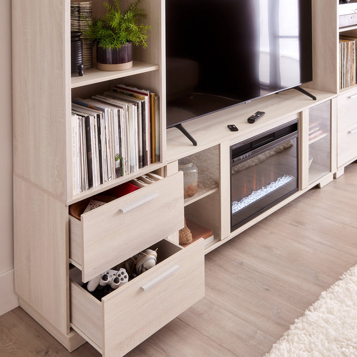 Antoni 3-Piece Entertainment Centre with 65” TV Opening - White