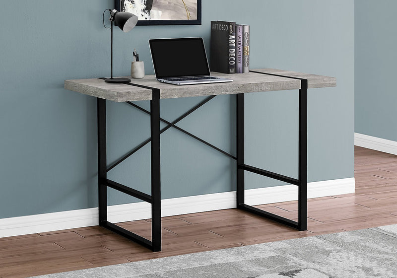 Avery Reclaimed Wood Look Desk - Grey