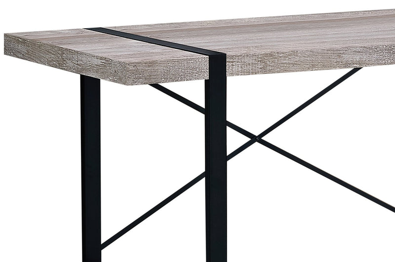 Avery Reclaimed Wood Look Desk - Taupe