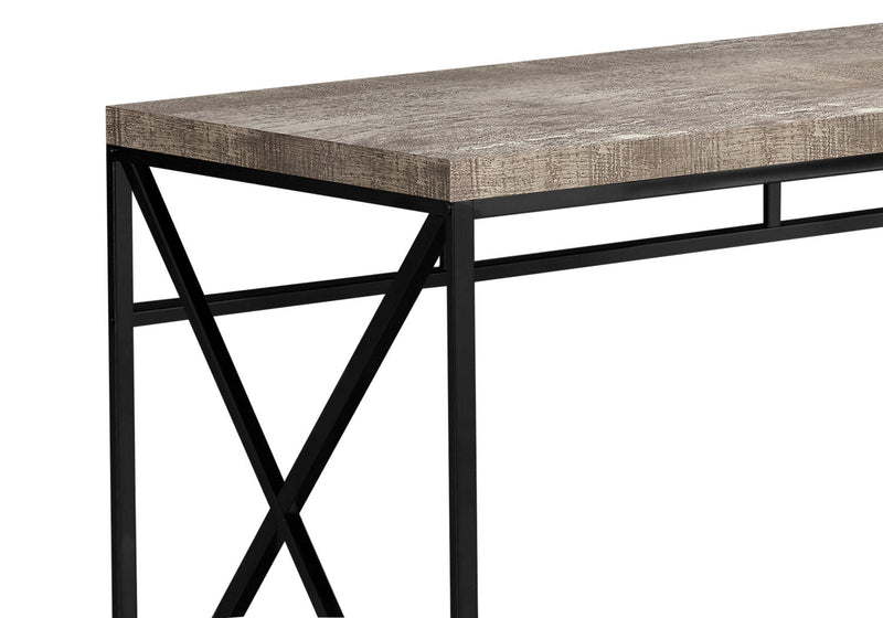 Brady Reclaimed Wood Look Desk - Taupe