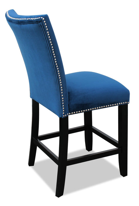 Cami Counter-Height Dining Chair - Blue